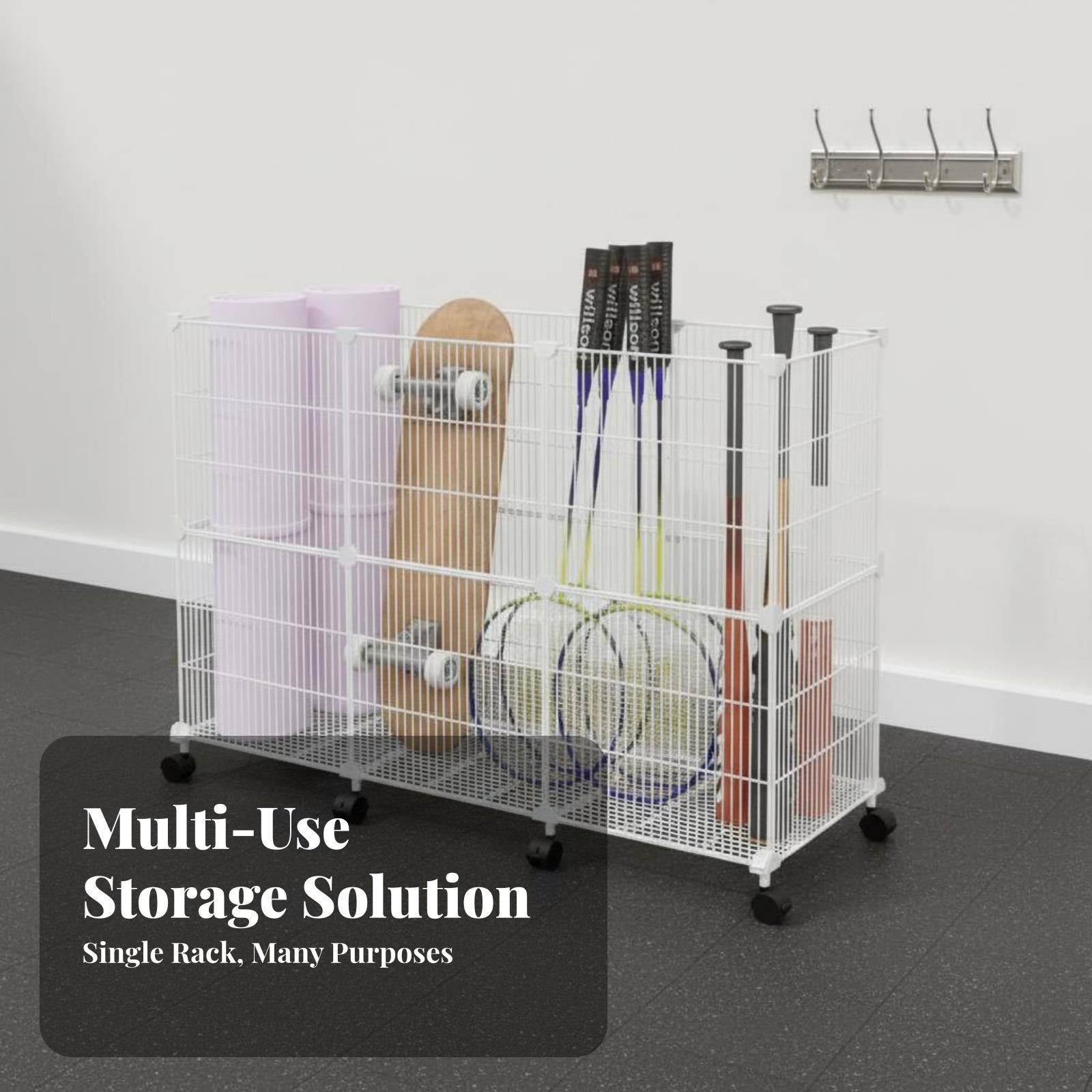 Spor Ekipmanları Saklama Araba - Sports Equipment Storage Rack incelemesi ve fiyatı