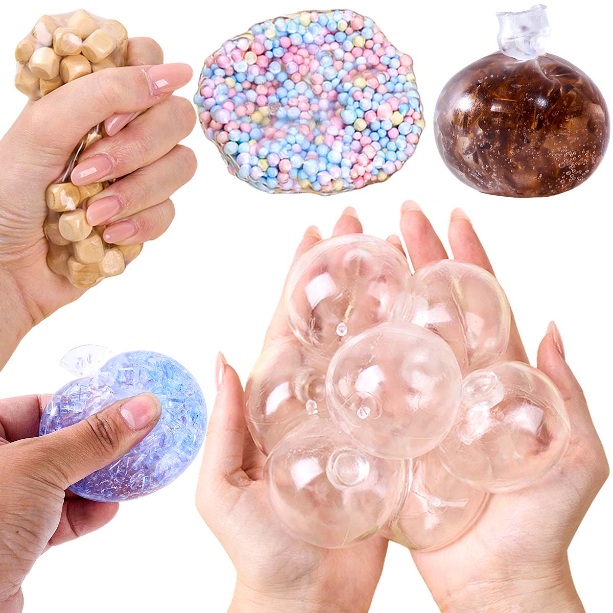 6 adet şeffaf yumuşak TPR boş  - Bocce Ball Set incelemesi ve fiyatı
