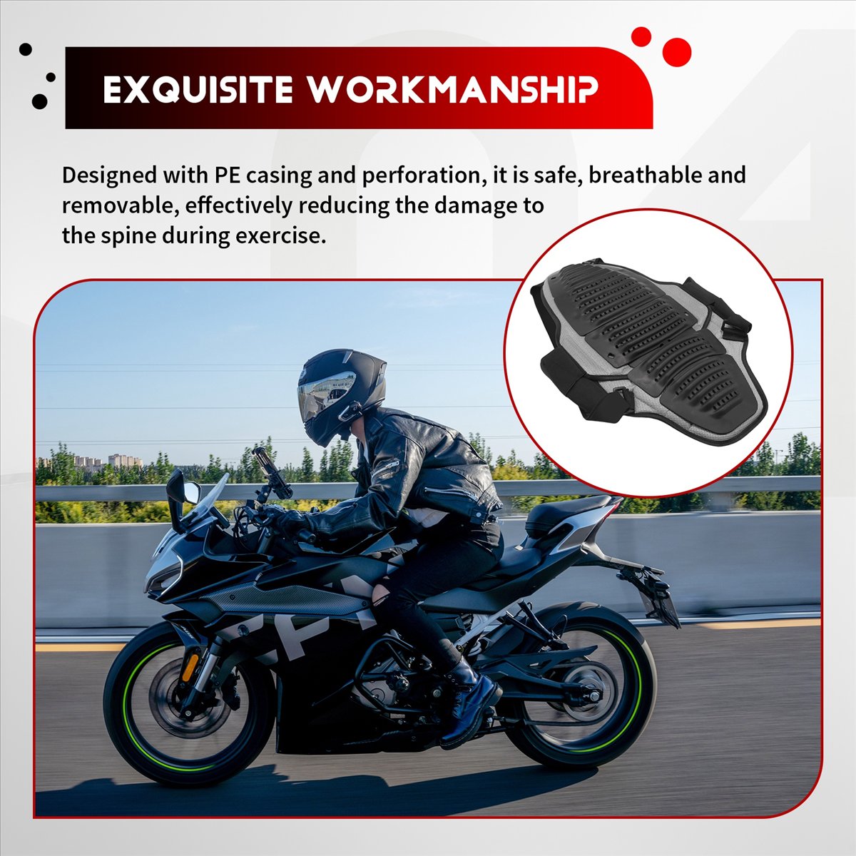 A23Z Motosiklet Sırçı Sırt Kor - Sports Equipment United incelemesi ve fiyatı